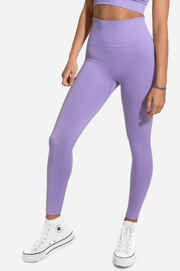 Bacon Active Long Legging Power Seamless Leggings // Lavender